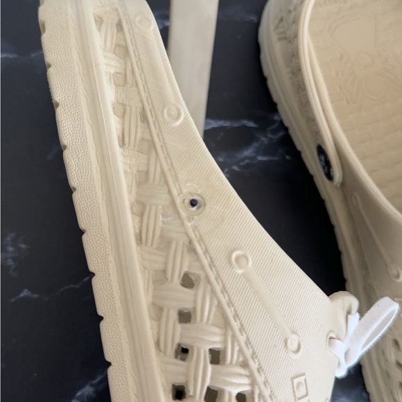 Barbara King Sole Steppers All-Weather Slip On Gardening Shoes Khaki Size Large - Picture 5 of 10